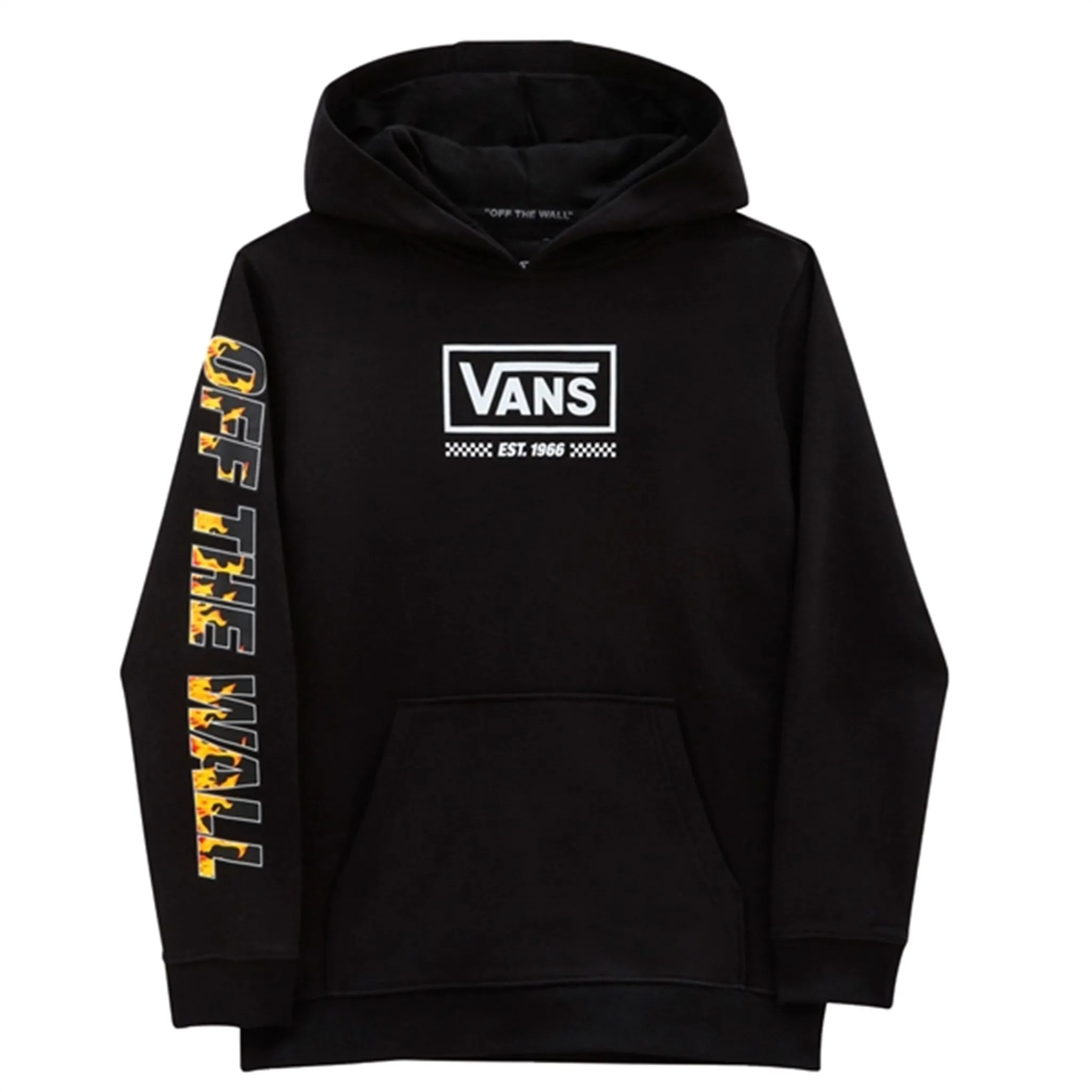 VANS Digi Flames Hoodie Black