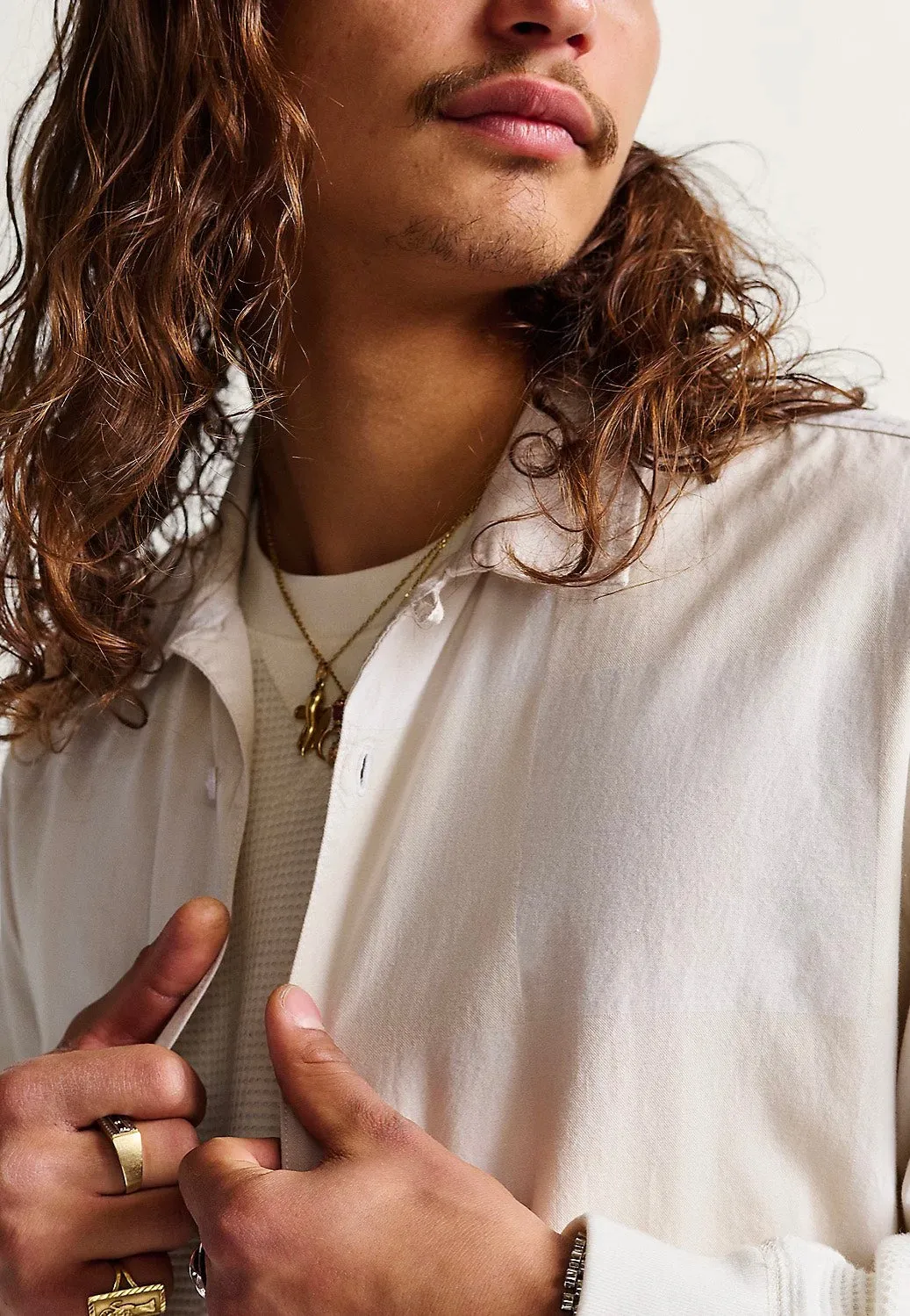 Vans - Kessler Checkerboard Woven White/Marshmallow - Shirt