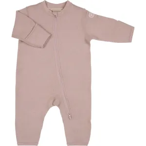 Voksi Soft Grape Wool Jumpsuit Fleece