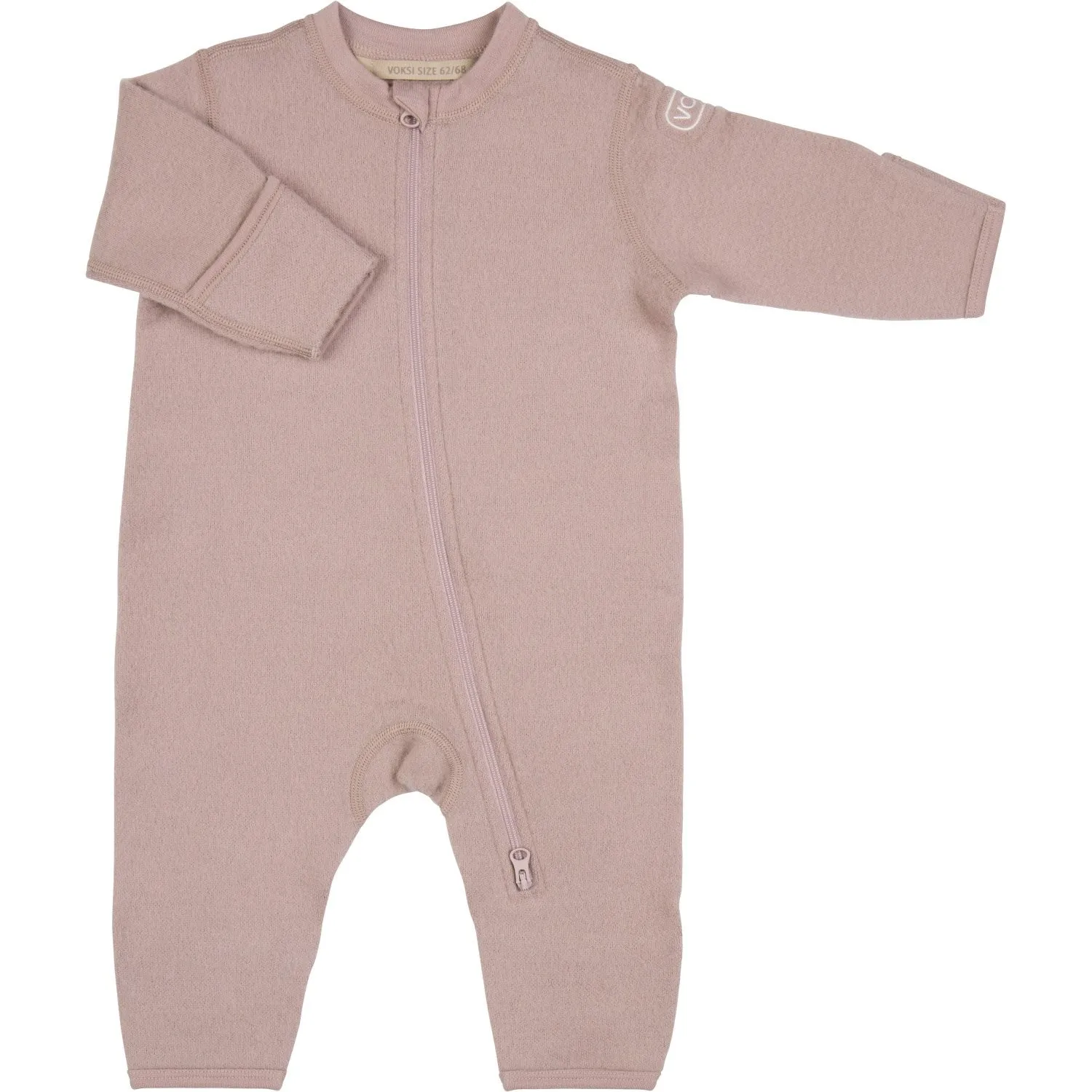 Voksi Soft Grape Wool Jumpsuit Fleece
