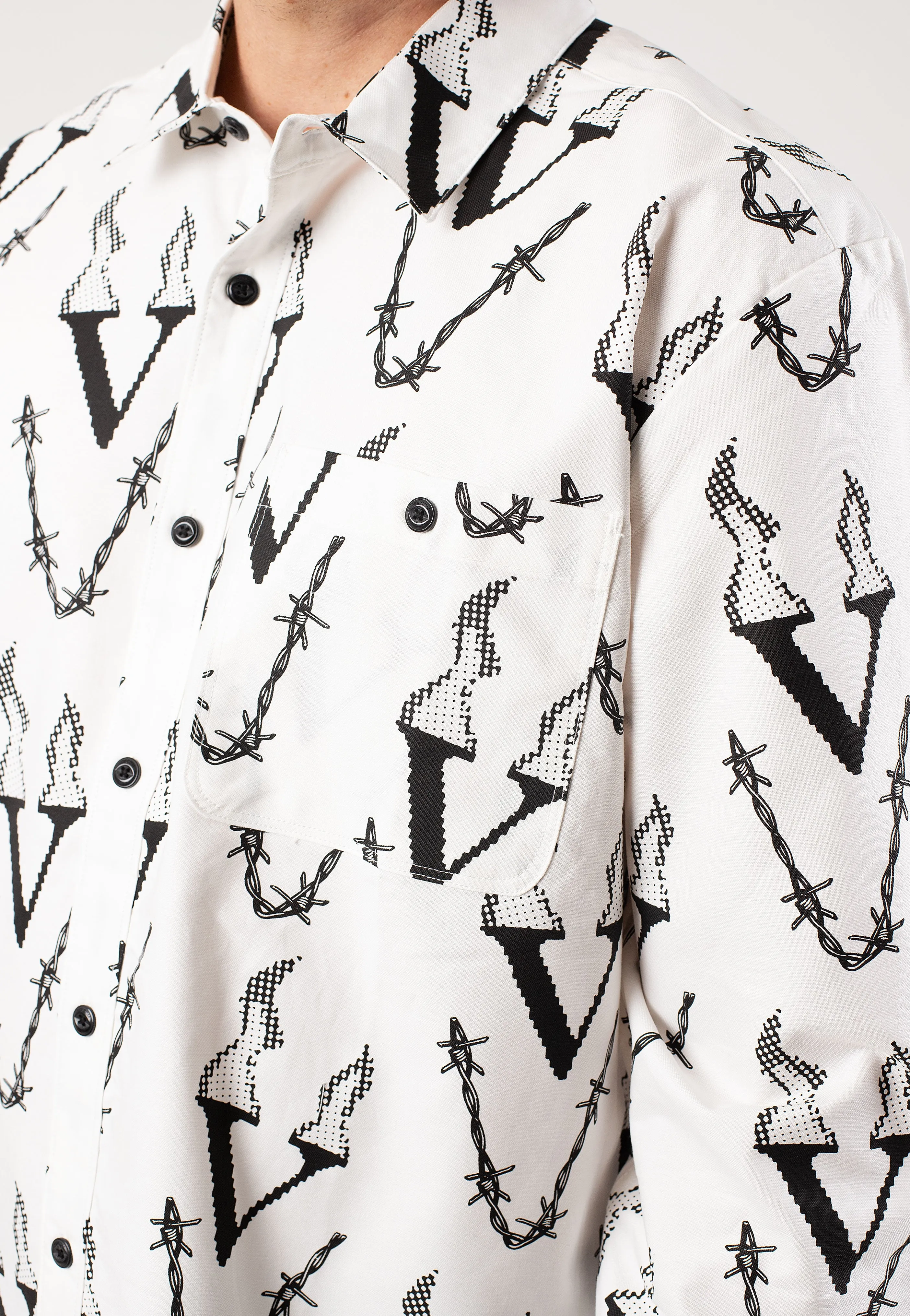 Volcom - Fergadelic Woven White - Shirt