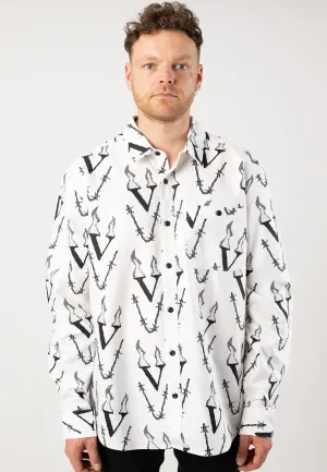 Volcom - Fergadelic Woven White - Shirt
