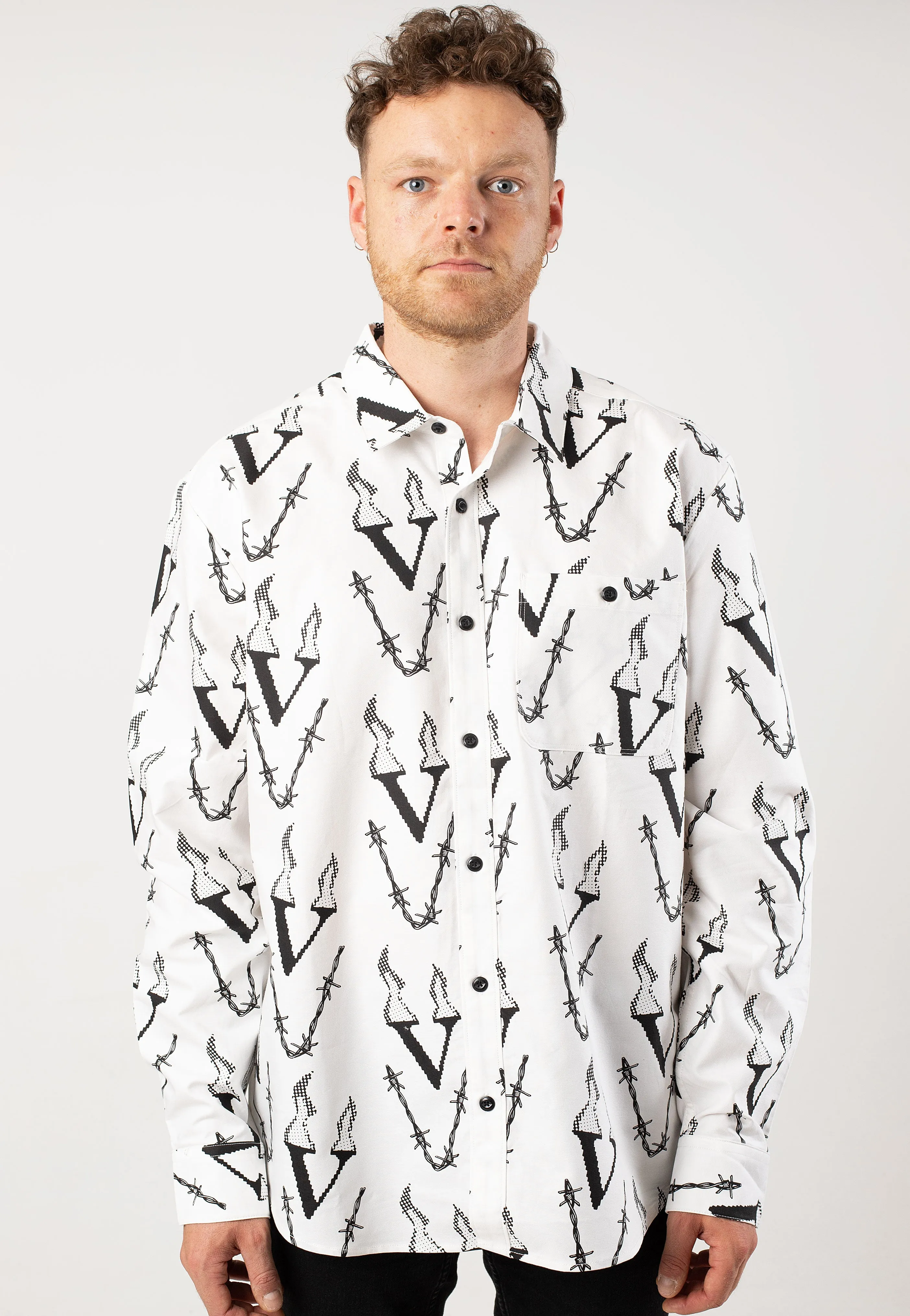 Volcom - Fergadelic Woven White - Shirt
