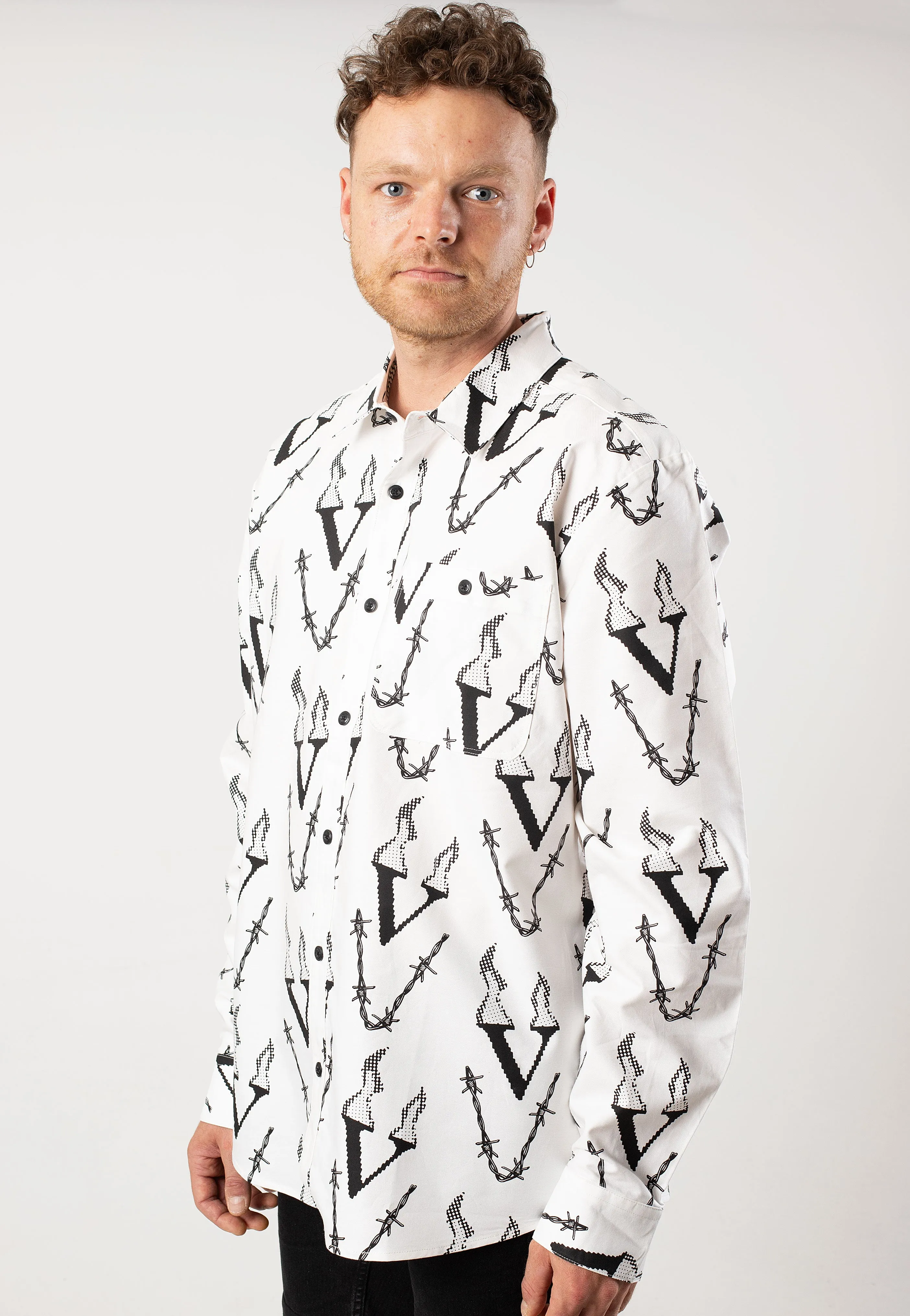 Volcom - Fergadelic Woven White - Shirt