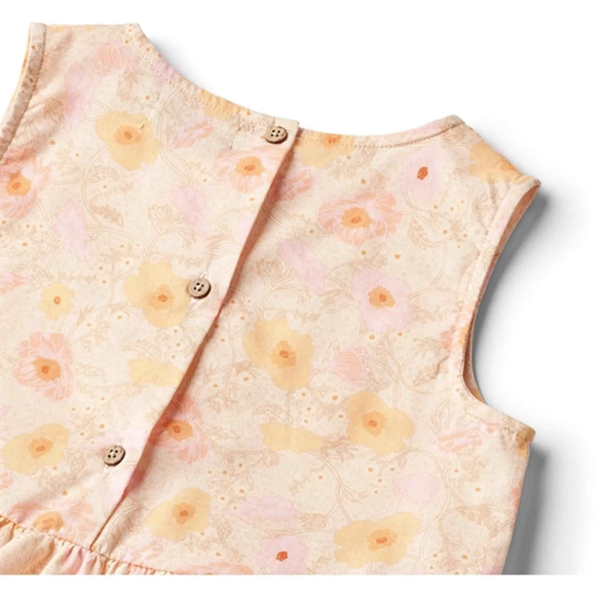 Wheat Alabaster Flower Top Bea
