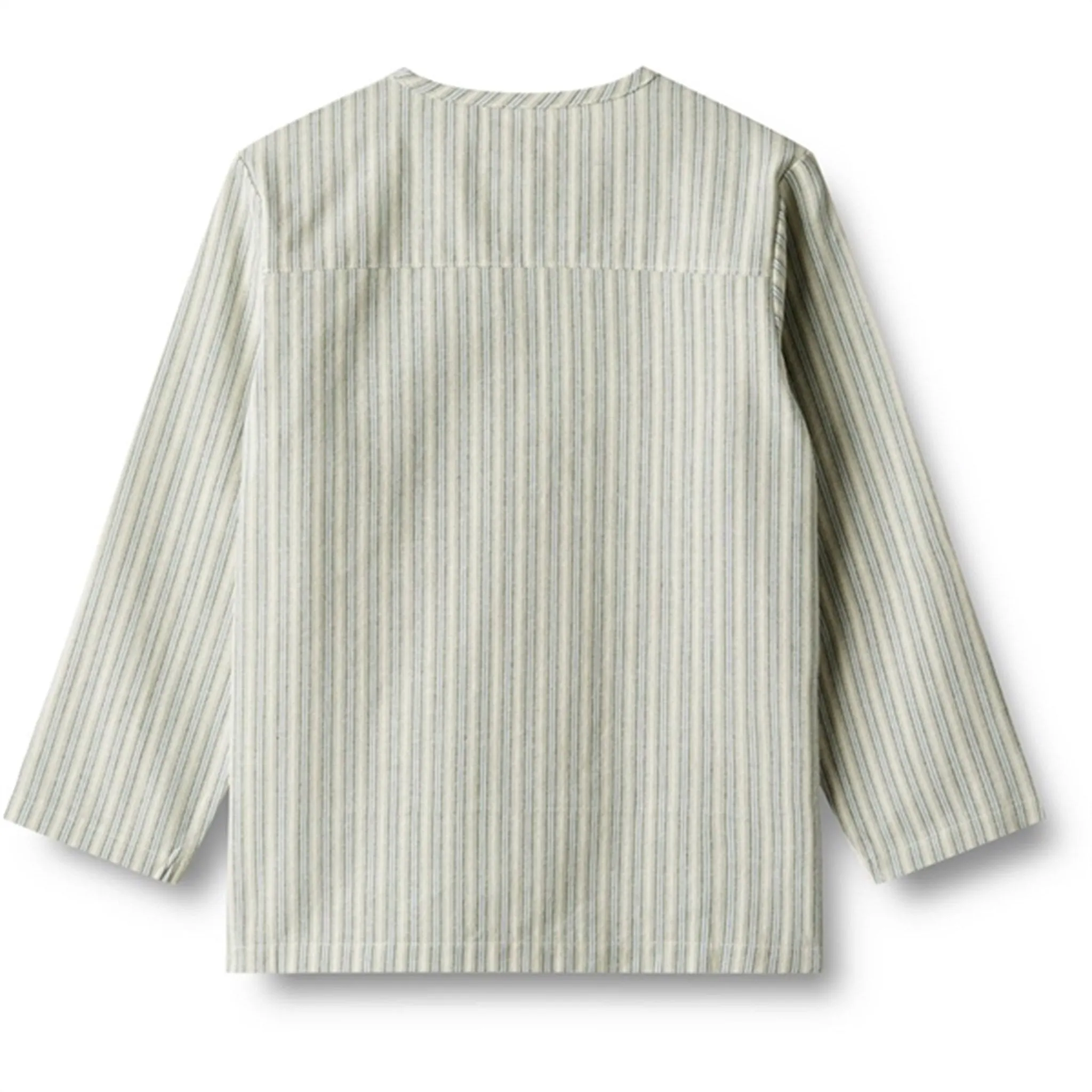 Wheat Aquablue Stripe Shirt Bjrk