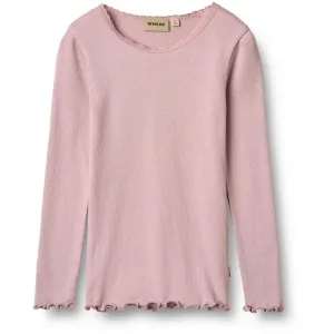 Wheat Lavender Mist Rib T-Shirt L/S Reese