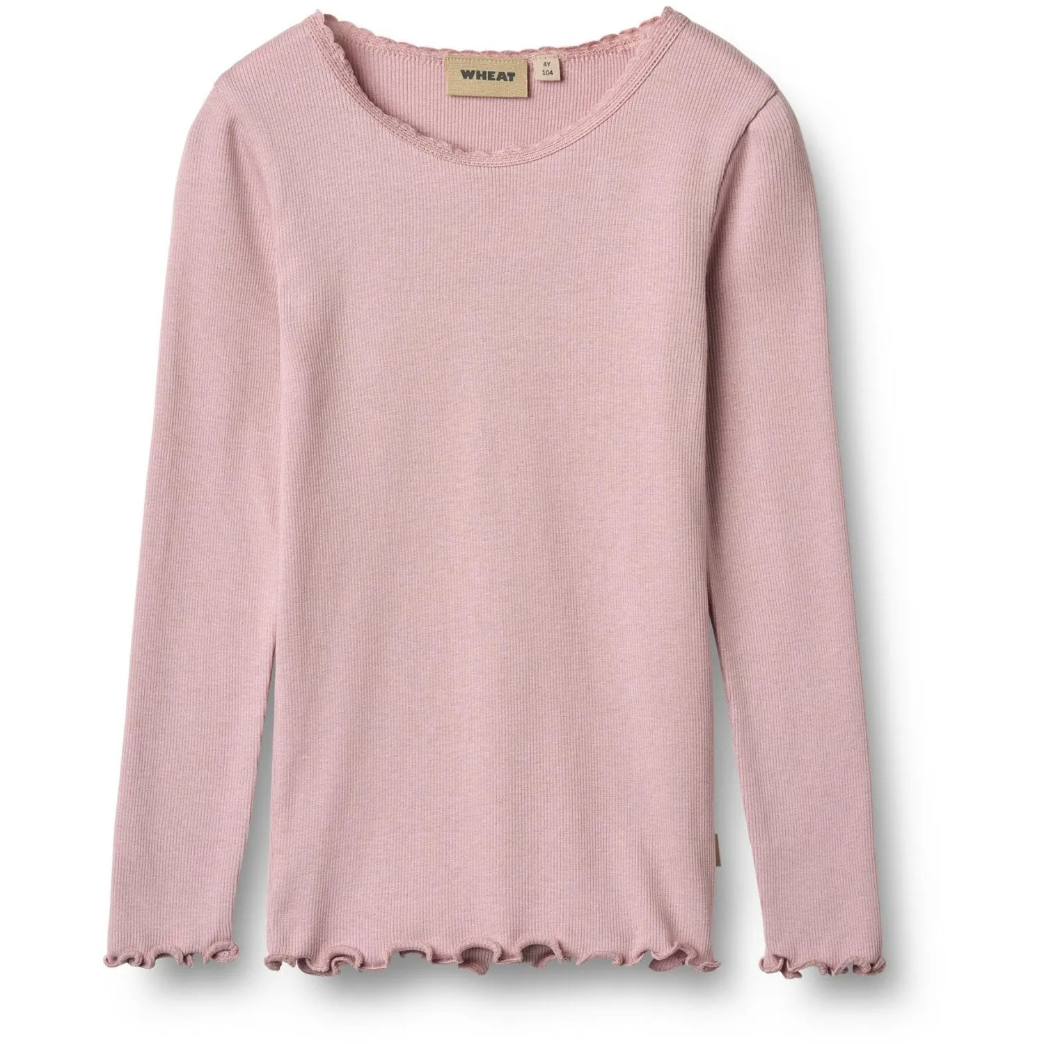 Wheat Lavender Mist Rib T-Shirt L/S Reese
