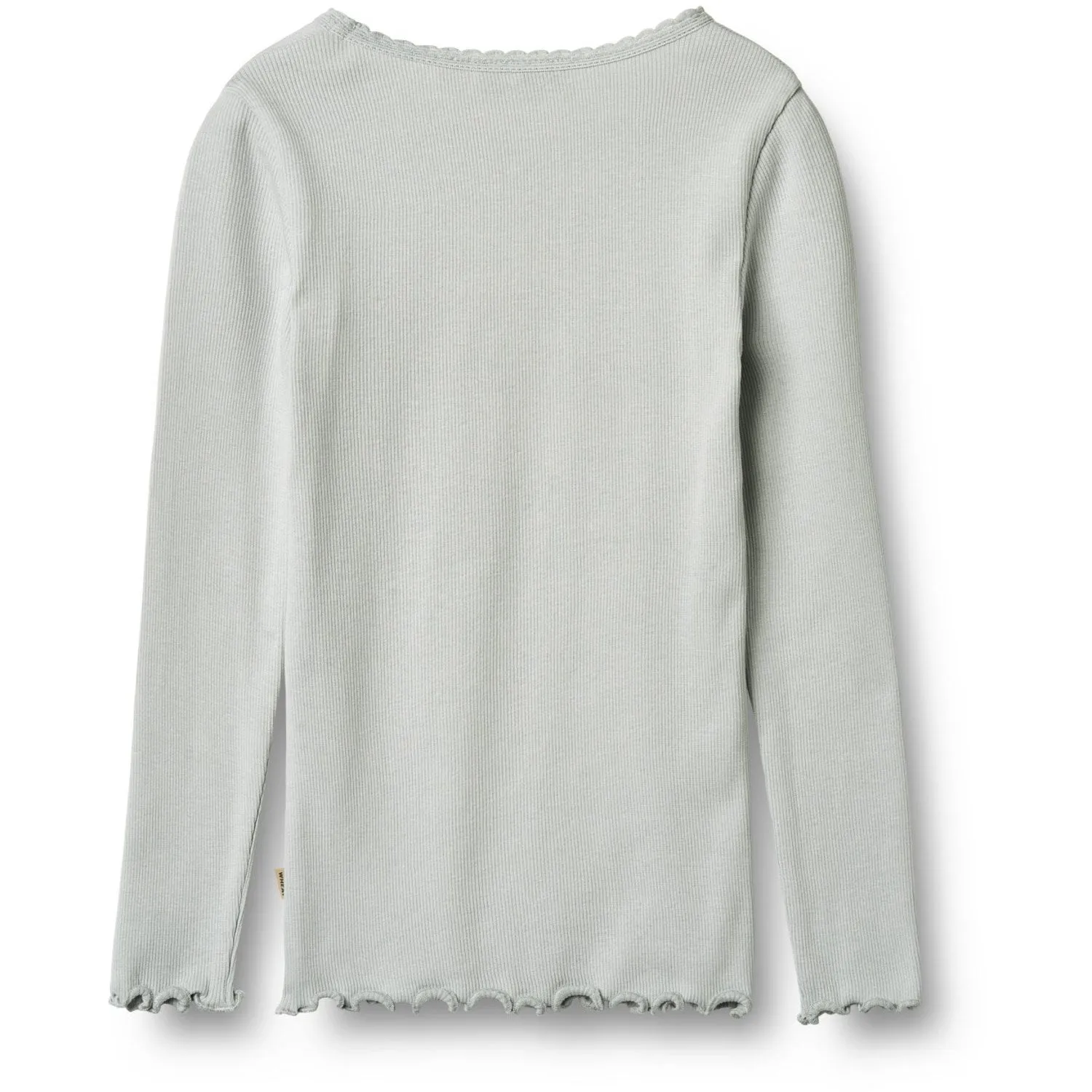 Wheat Soft Blue Rib T-Shirt L/S Reese