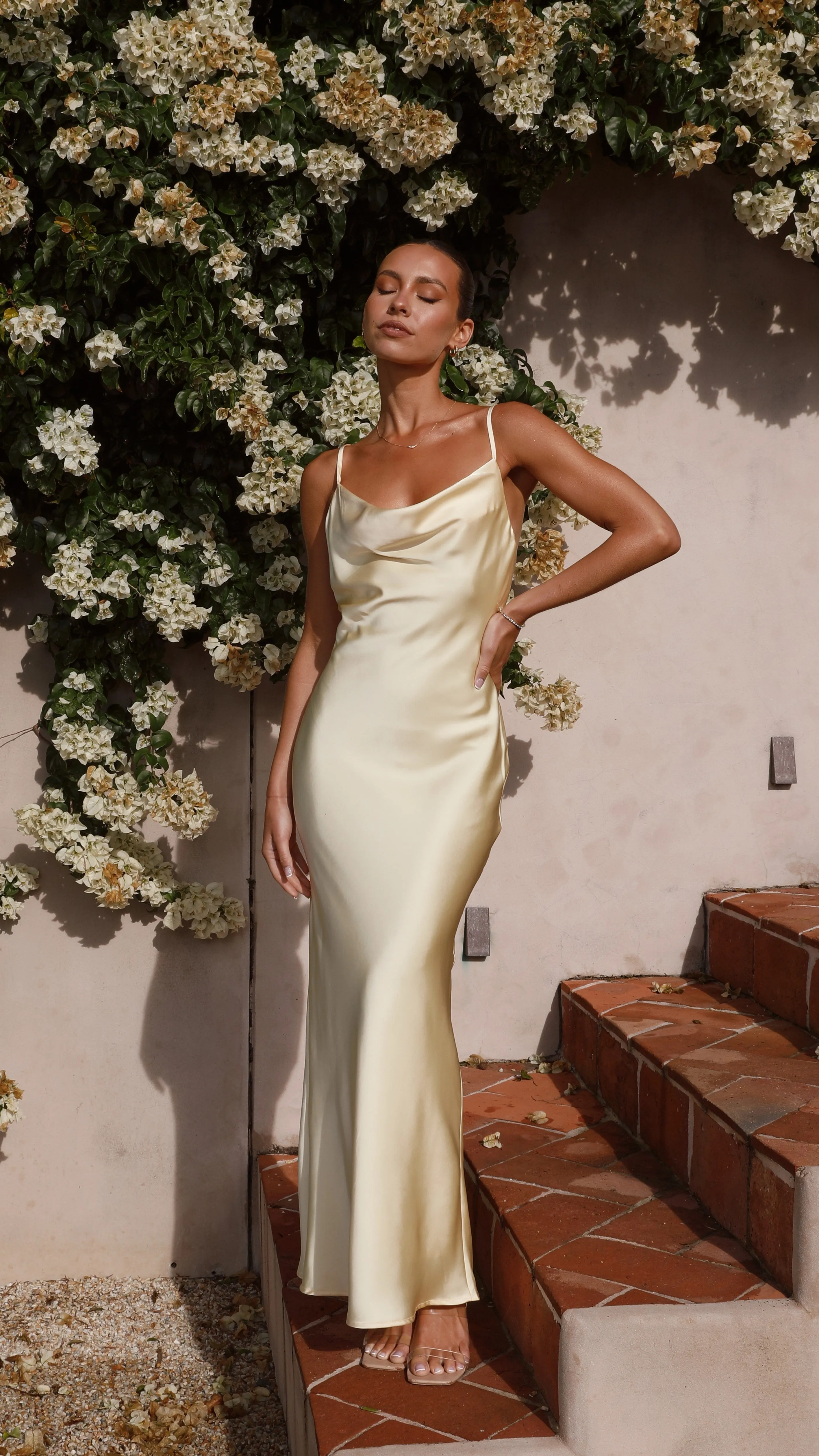 Willow Maxi Dress - Yellow Billy J