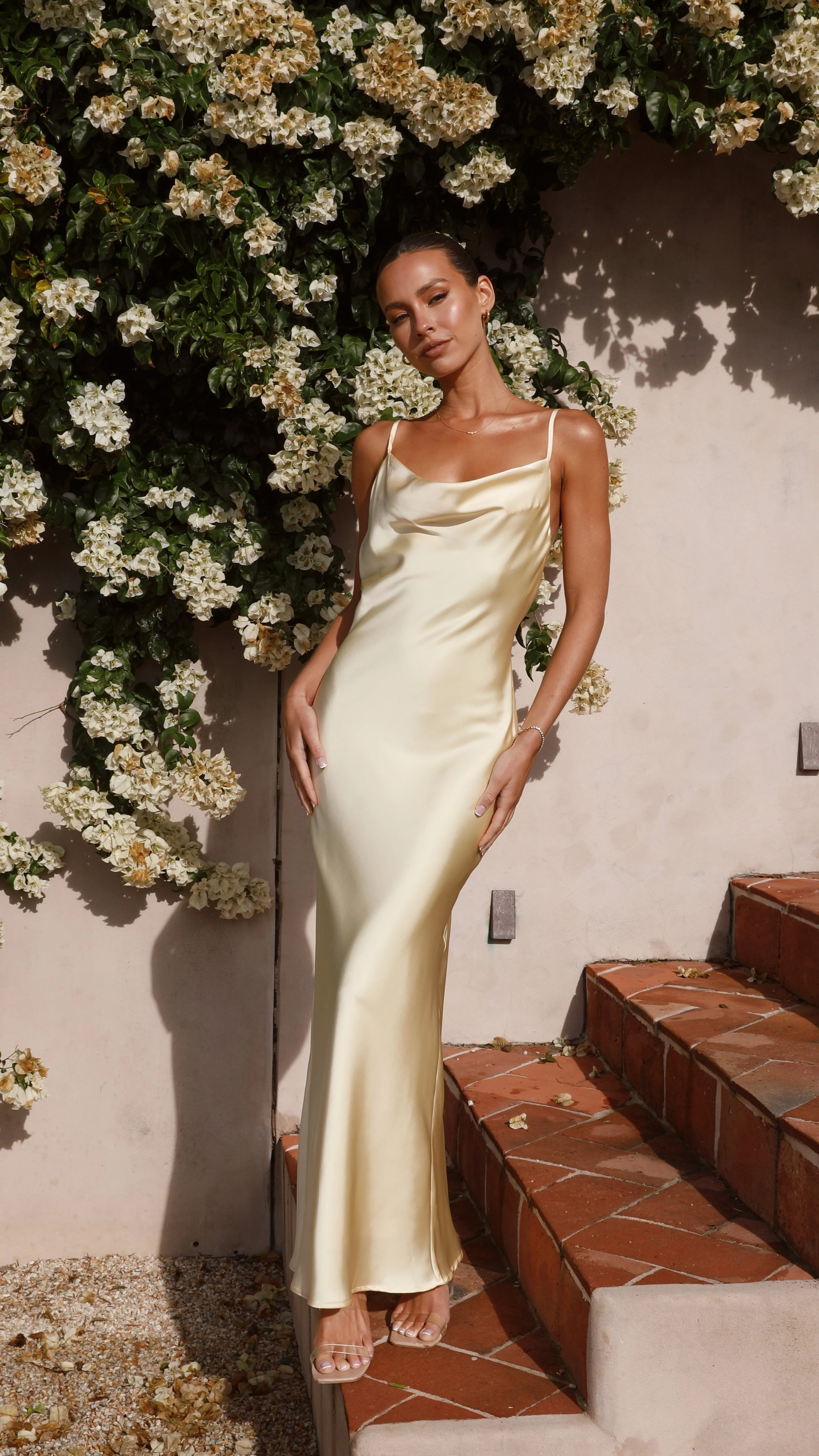 Willow Maxi Dress - Yellow Billy J