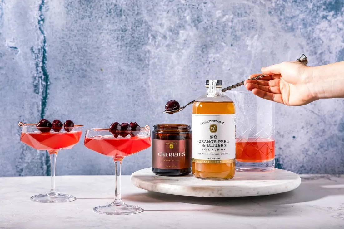 YES COCKTAIL CO - BOOZY BOURBON CHERRIES