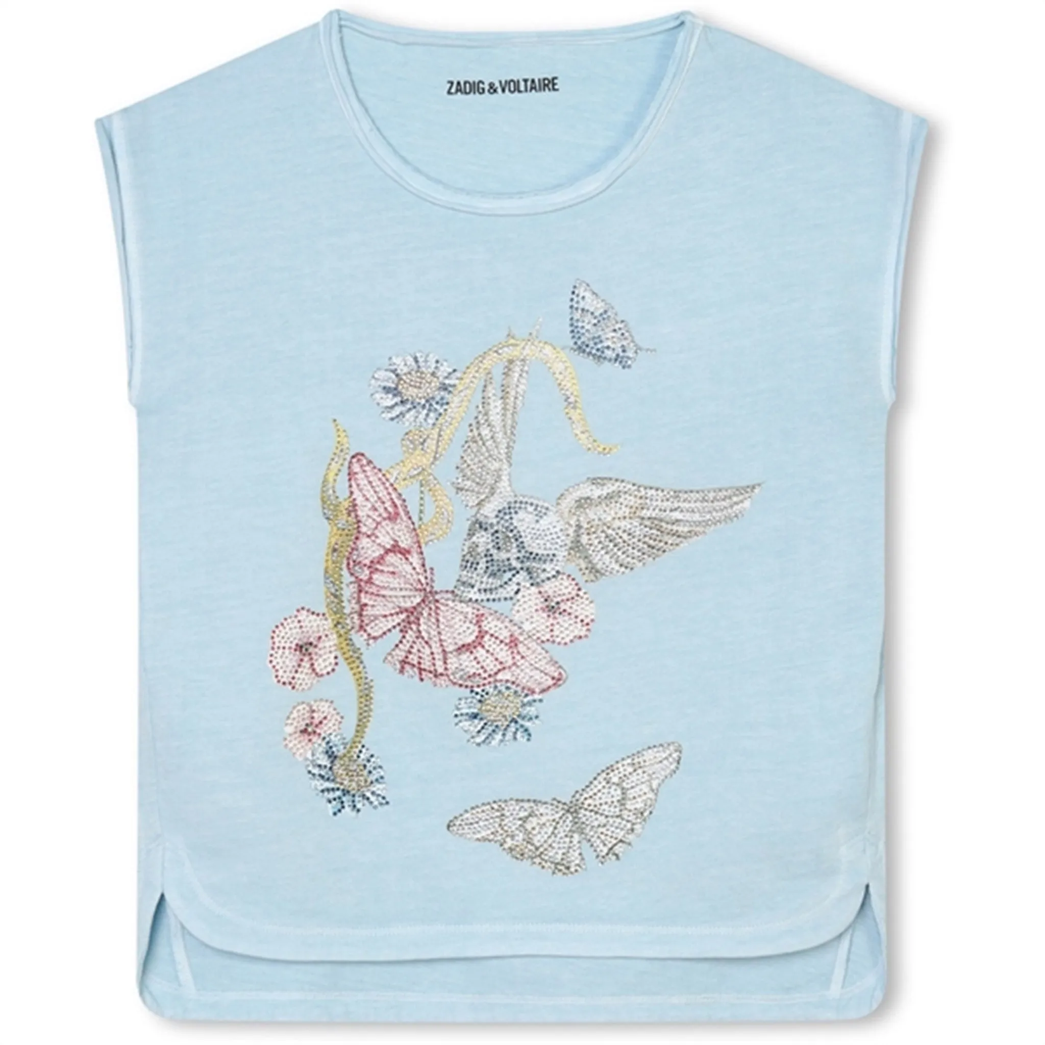 Zadig & Voltaire Pale Blue T-shirt