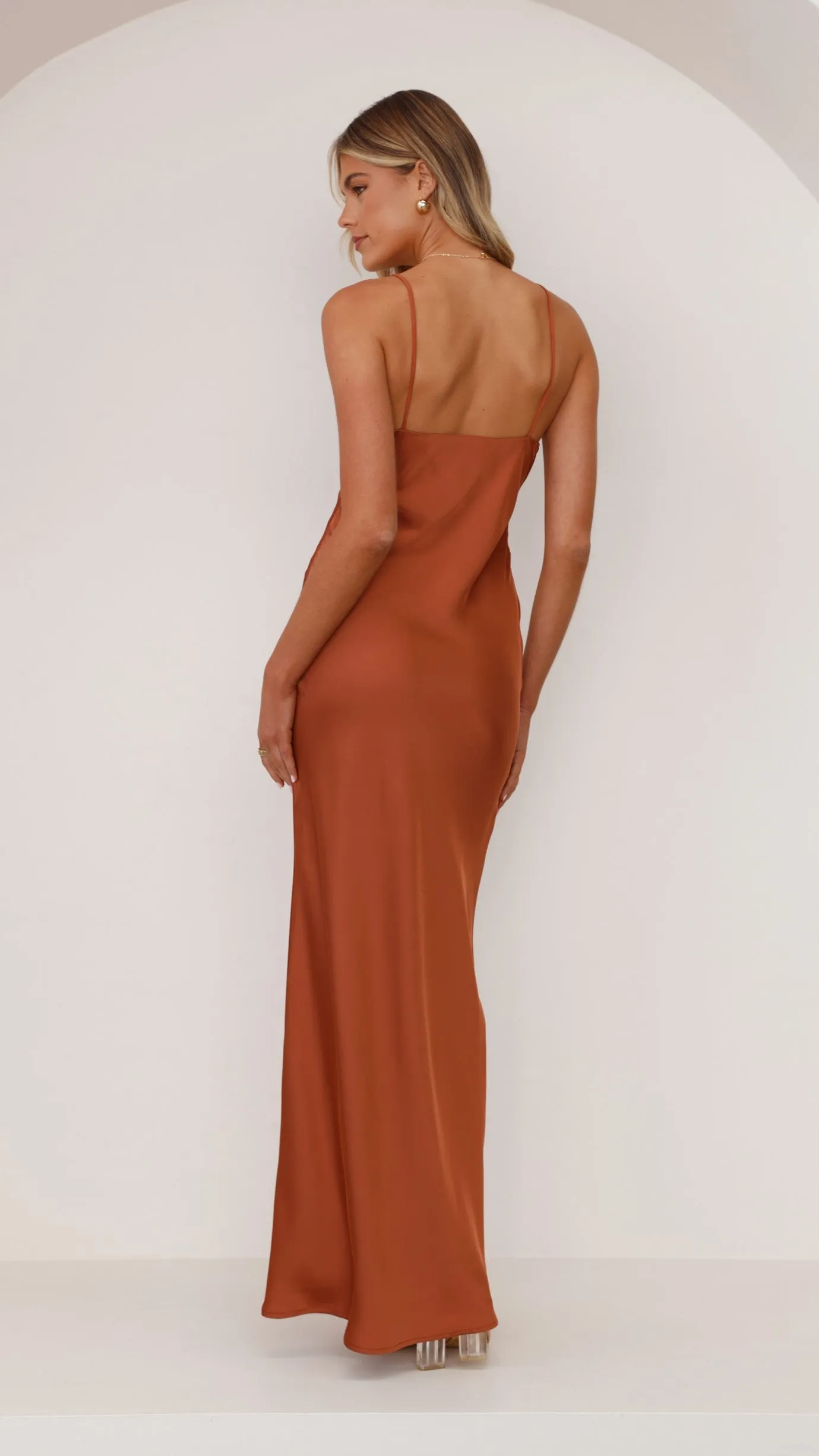 Ziah Maxi Dress - Copper Billy J