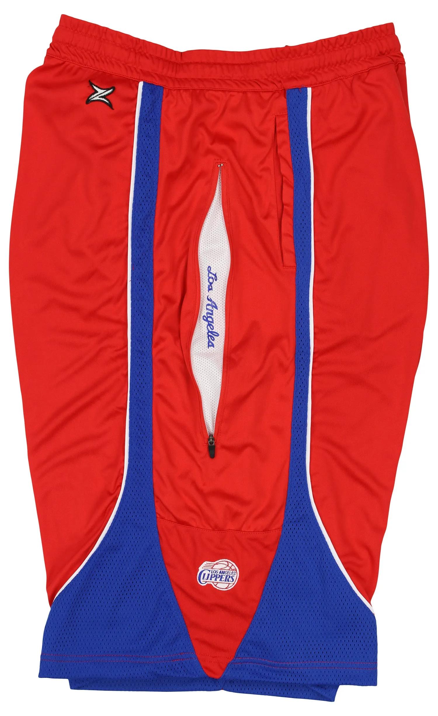 Zipway NBA Men's Big & Tall Los Angeles Clippers Basketball Team Shorts, Red