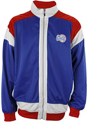 Zipway NBA Men's Big & Tall Los Angeles Clippers Walt Full Zip Jacket, Blue