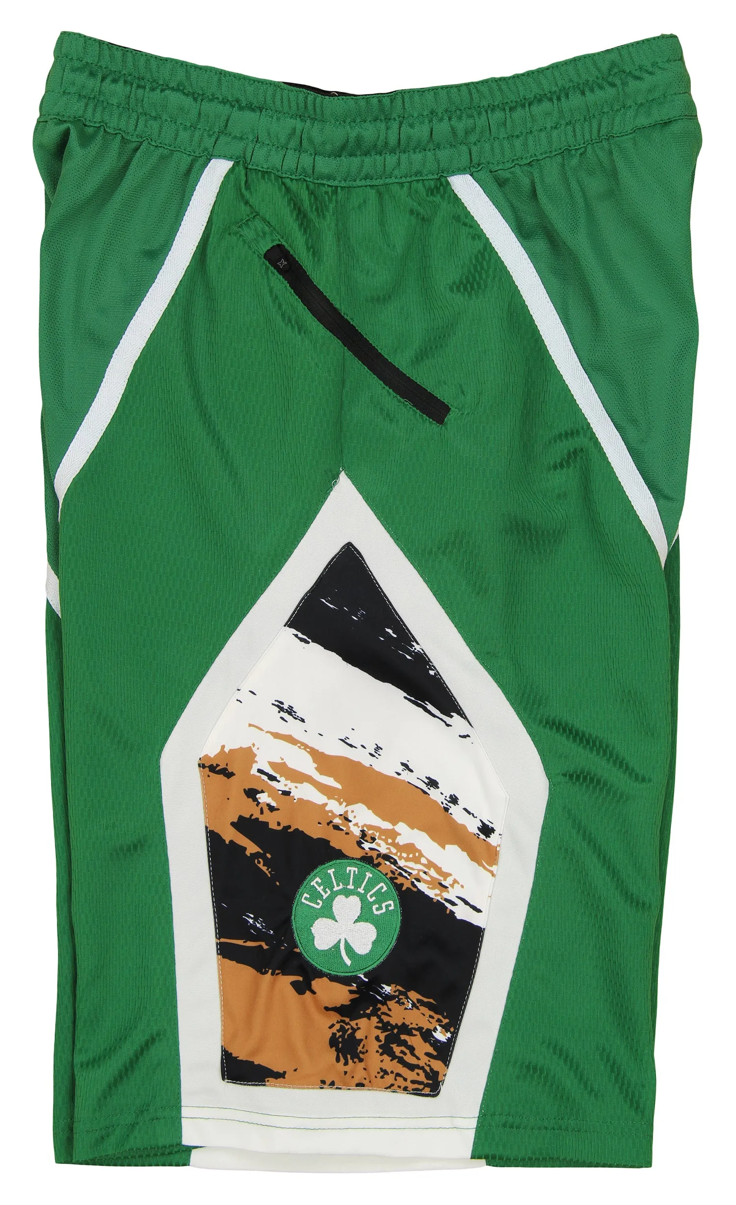 Zipway NBA Men's Boston Celtics Paint Platter Shorts, Small