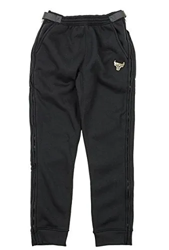 Zipway NBA Men's Chicago Bulls Gold Accent Track Pants, Black