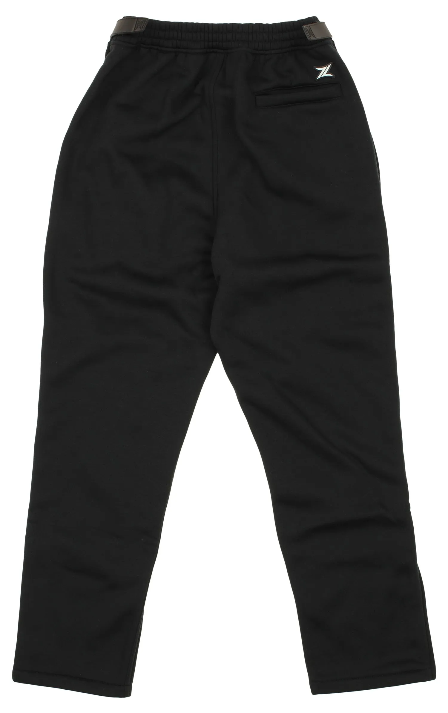 Zipway NBA Men's New York Knicks Performance Fleece Tear-Away Pants, Black