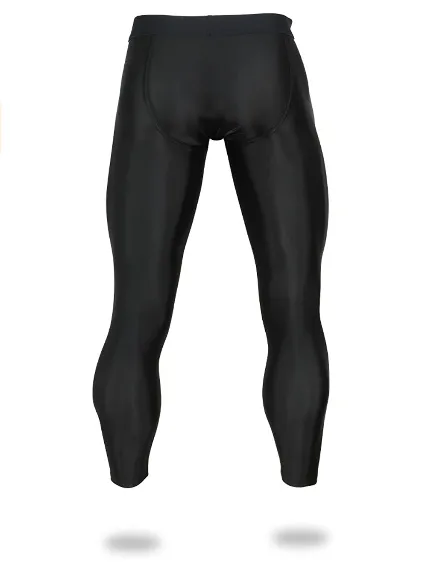 Zubaz NFL Men's Tennessee Titans Active Performance Compression Black Leggings
